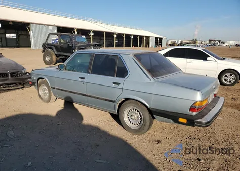 1988 BMW 528 E Automatic z USA, uszkodzony, nr VIN WBADK8300J9888071